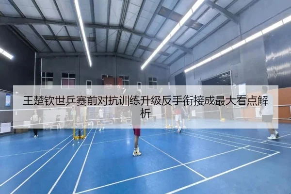 王楚钦世乒赛前对抗训练升级反手衔接成最大看点解析